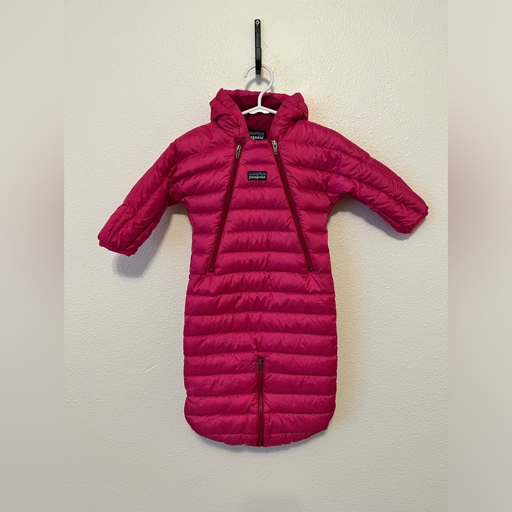 Patagonia Pink Winter Puffy Bunting